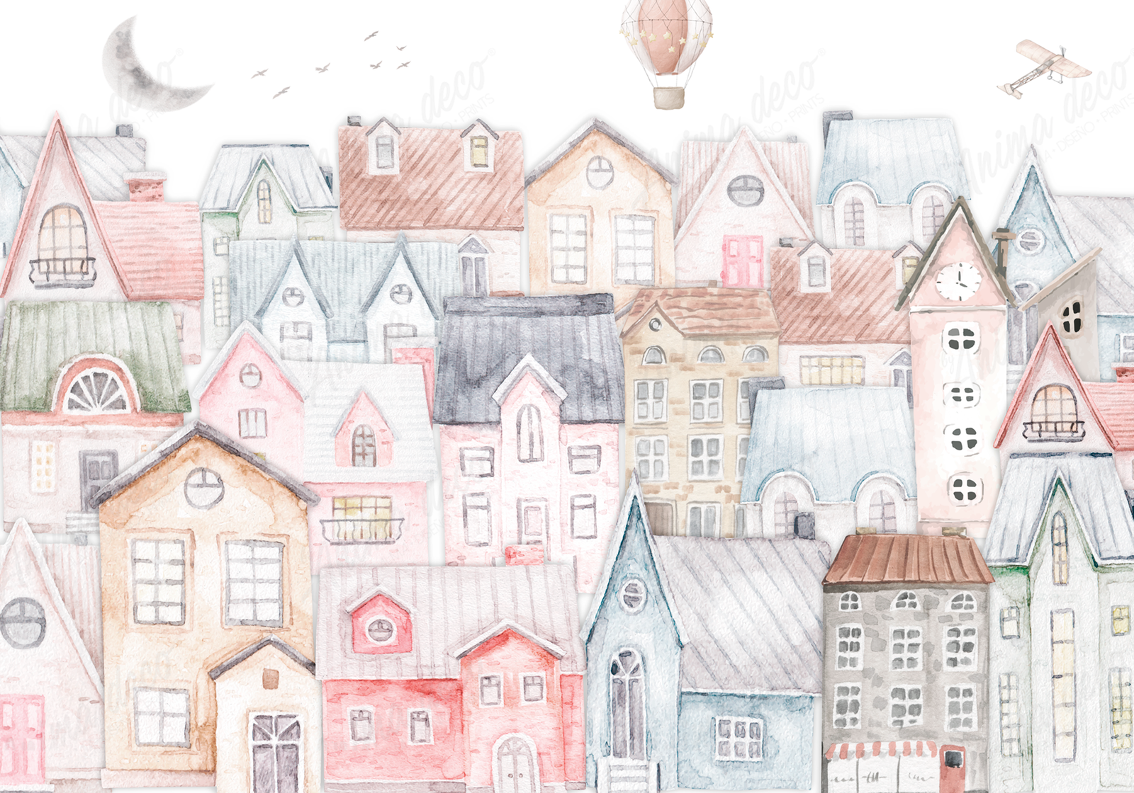 City kids pastel