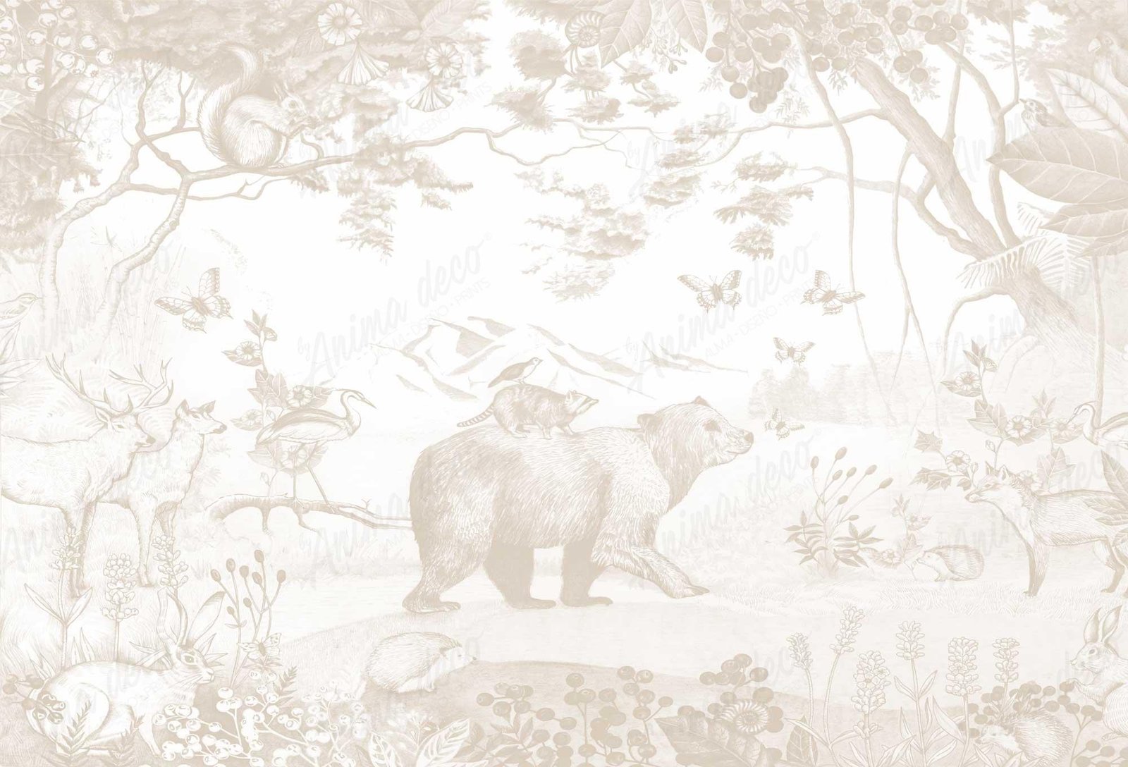 Bear sepia