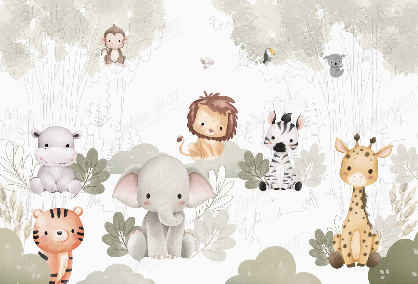 Happy jungle