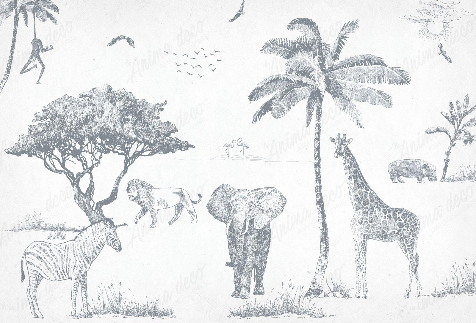 Safari en tinta